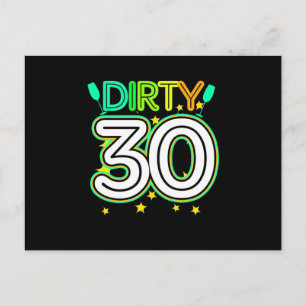 Carte Postale 30e anniversaire   Joyeux 30e anniversaire
