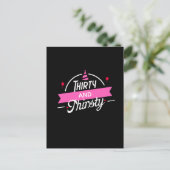 Carte Postale 30e anniversaire Trente et soif (Debout devant)