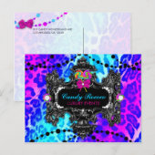 Carte Postale 311 Candy Wonderland Leopard (Devant / Derrière)