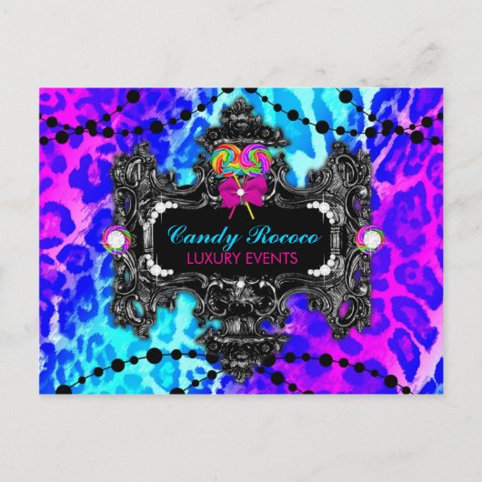 Carte Postale 311 Candy Wonderland Leopard (Devant)