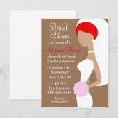 CARTE POSTALE 311-REDHEAD BRIDE SHOWER INVITATION (Devant / Derrière)