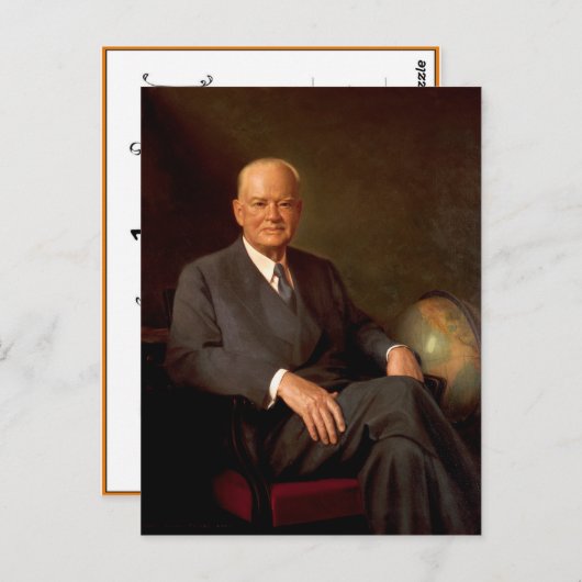 Carte Postale 31 Herbert Clark Hoover (Devant / Derrière)