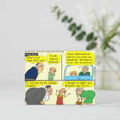 Carte Postale 327 grand-mère a dit Dessin animé (Debout devant)