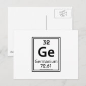 Carte Postale 32 Germanium (Devant / Derrière)