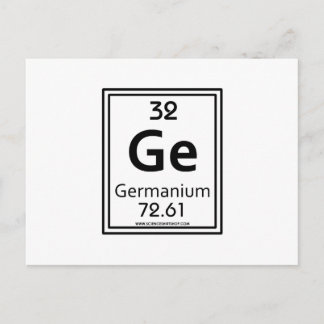 Carte Postale 32 Germanium