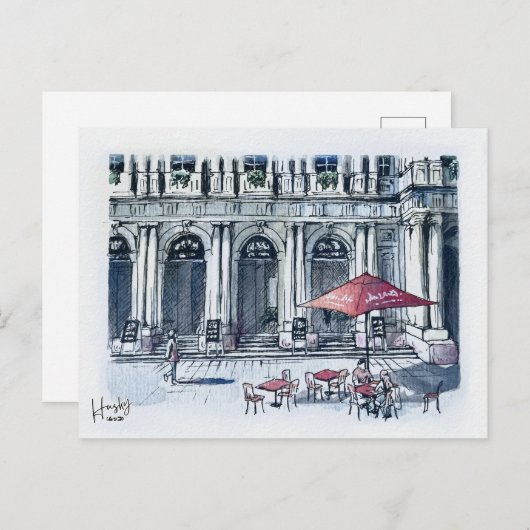 Carte Postale 34 : rue Elizabeth (Devant / Derrière)