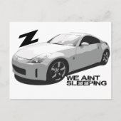 Carte Postale 350Z Aint endormi (Devant)