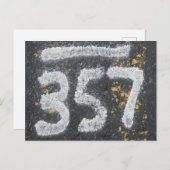 Carte Postale 357 Mason's and Angel Number (Devant / Derrière)