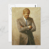 Carte Postale 35 John F. Kennedy (Devant / Derrière)