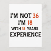 Carte Postale 36e anniversaire (Devant)