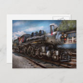 Carte Postale 385 - Train - Vapeur - 385 Entièrement restauré (Devant / Derrière)