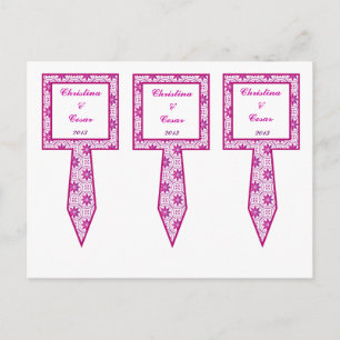 Carte Postale 3 Coupe Cake Pictures Magenta Purple Formal Flower