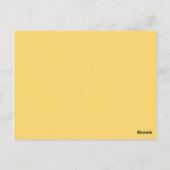 Carte Postale 3 Coupe Cuisson de gâteau moutarde Jaune Fleur de (Dos)