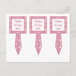 Carte Postale 3 Coupe Gâteau cueillir des rouleaux chinois rose/