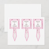 Carte Postale 3 Gâteaux De Coupe Cuisson Fleur de Cerise Rose (Devant / Derrière)