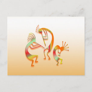 Carte Postale 3 Kokopelli