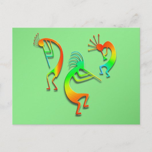 Carte Postale 3 Kokopelli #110 (Devant)