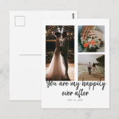 Carte Postale 3 Photo Collage Citation 1er Anniversaire de Maria (Devant / Derrière)