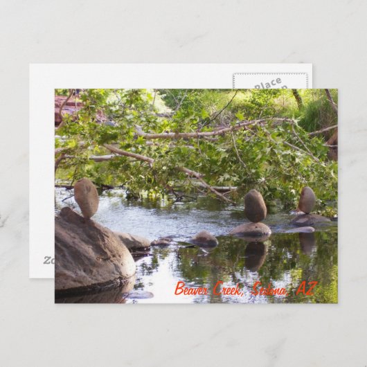 Carte Postale 3 roches_vert (Devant / Derrière)