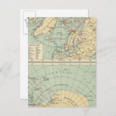 Carte Postale 3 Terres polaires (Devant / Derrière)