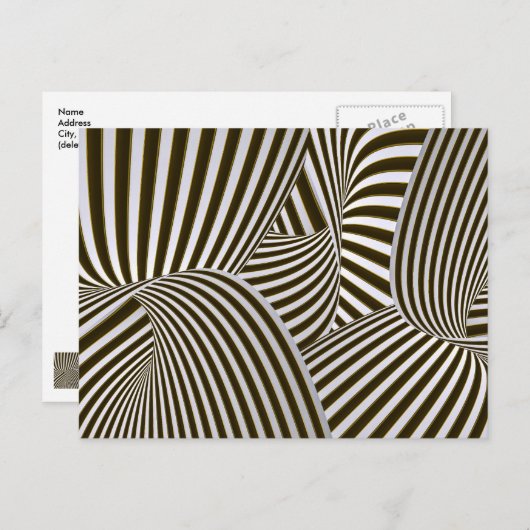 Carte postale 3D (Devant / Derrière)