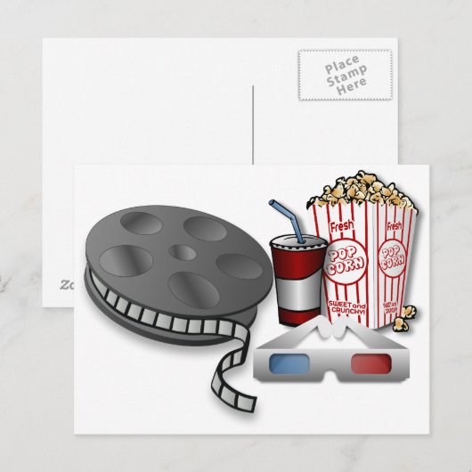 CARTE POSTALE 3D (Devant / Derrière)