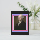 CARTE POSTALE 3D GEORGE WASHINGTON (Debout devant)