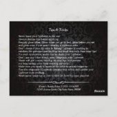 Carte Postale 3D Red Lips Beauty Salon Conseils d'instruction de (Dos)