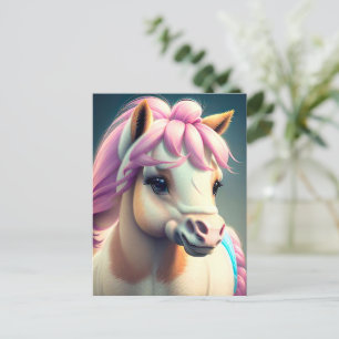 Carte Postale 3D Spirit Pony 1