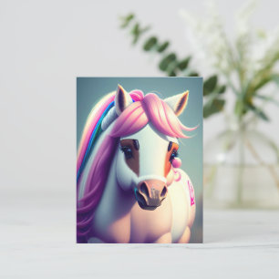 Carte Postale 3D Spirit Pony 2