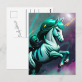 Carte Postale 3D Spirit Pony 24 (Devant / Derrière)