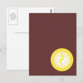 Carte Postale 3e Chakra - Manipura (Devant / Derrière)
