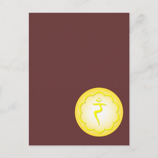 Carte Postale 3e Chakra - Manipura (Devant)