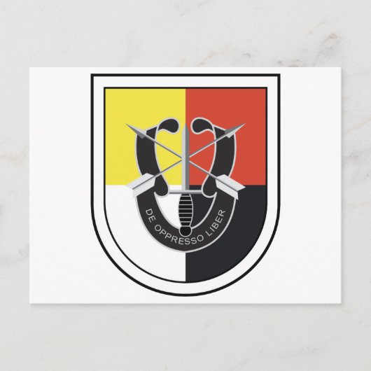 Carte Postale 3e forces spéciales (Devant)