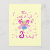 Carte Postale 3e T-shirts et cadeaux d'anniversaire Little Angel (Devant)