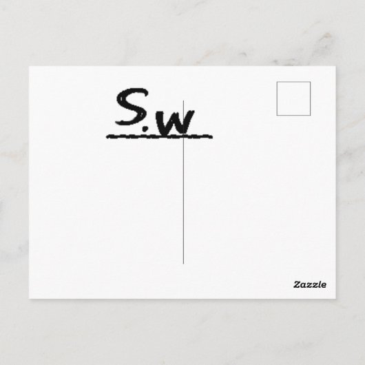 Carte Postale 3'rd eye card special design for spiritual people (Dos)