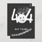 CARTE POSTALE 404 NO CONECTION (Devant / Derrière)