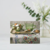 Carte Postale 4073 OEufs et lait Vie morte (Debout devant)