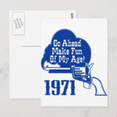 Carte Postale 40e anniversaire (Devant / Derrière)