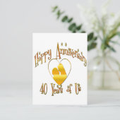 Carte Postale 40ème. Anniversaire (Debout devant)