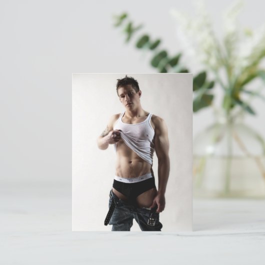 Carte Postale 41786a Hunk (Debout devant)