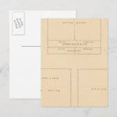 Carte Postale 41 Éléments de la population 1900 (Devant / Derrière)