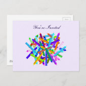 Carte postale 42e anniversaire (Devant / Derrière)