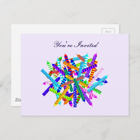 Carte postale 42e anniversaire (Devant / Derrière)