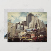 Carte Postale 42e rue Manhattan (Devant / Derrière)