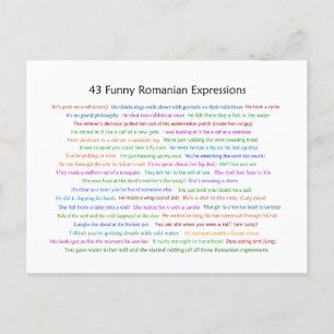 Carte Postale 43 Drôle Pièce de conversation pour les expression