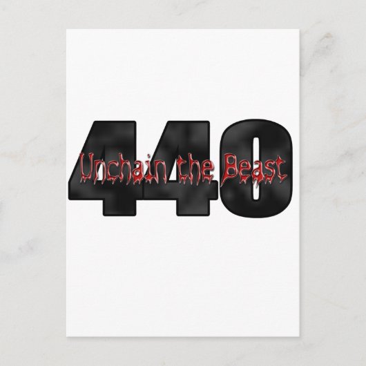 Carte Postale 440 Bête Mopar (Devant)