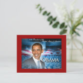 Carte Postale 44e Président OBAMA (Debout devant)