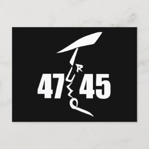 Carte Postale 45 47 Trump