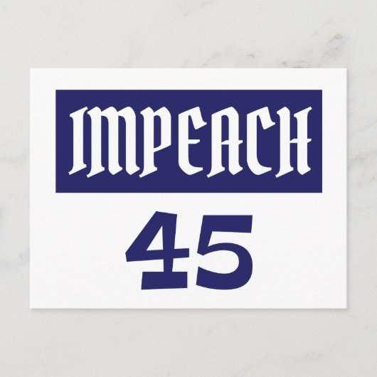 Carte Postale 45 anti-Trump (Devant)